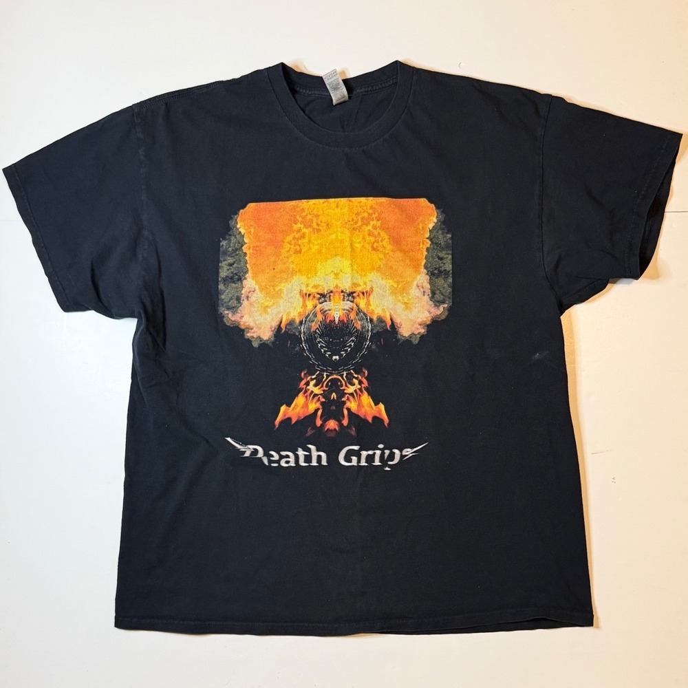 Death Grips T-Shirt Mens XL Black Tournament 23 North American Tour